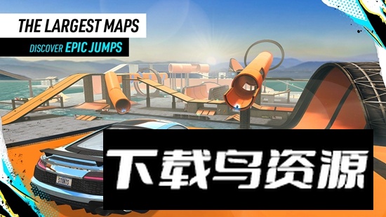 汽车特技大赛大型坡道游戏(Car Stunt Races)截图2