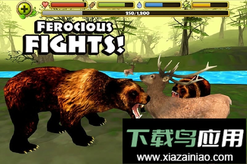 棕熊模拟器游戏(Bear Simulator)截图1