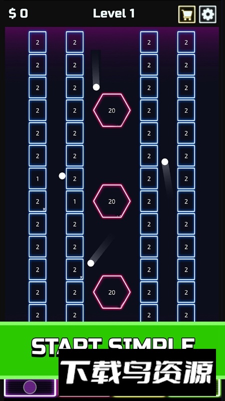 休闲碎砖乐手游(Idle Brick Breaker)最新版截图1