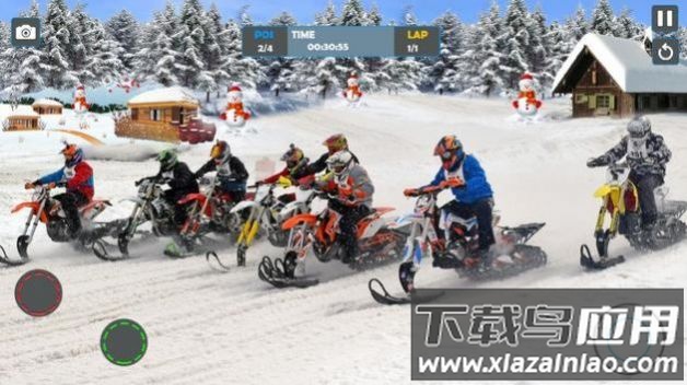 冰上滑雪车比赛游戏最新版截图1