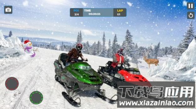 冰上滑雪车比赛游戏最新版截图2