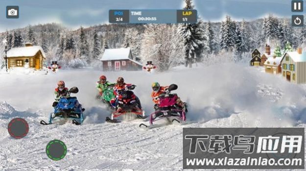 冰上滑雪车比赛游戏最新版截图3