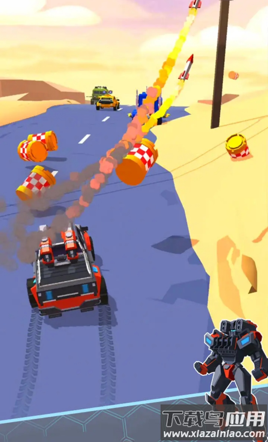 汽车人大作战：狂野竞速最新版截图1