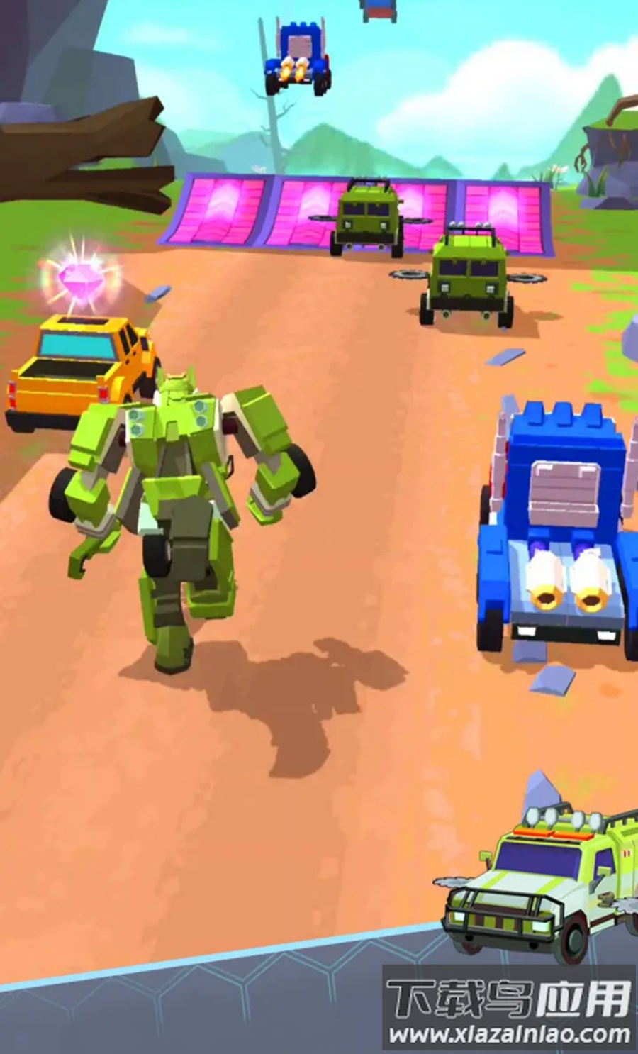 汽车人大作战：狂野竞速最新版截图2