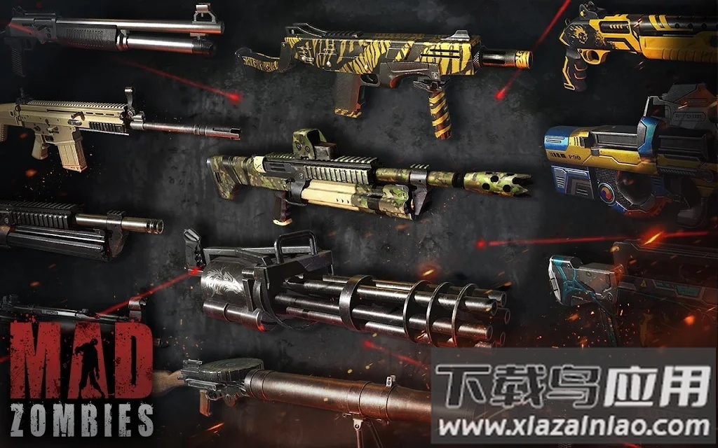 疯狂的僵尸最新版下载安装(Mad Zombies)截图2