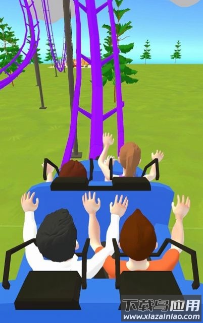 悬挂过山车游戏(Sling Coaster)截图1