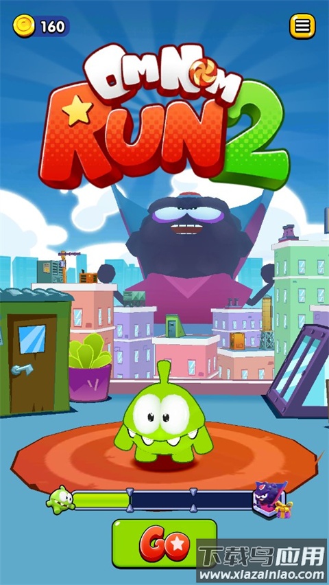奥姆快跑2游戏(Om Nom: Run 2)截图1