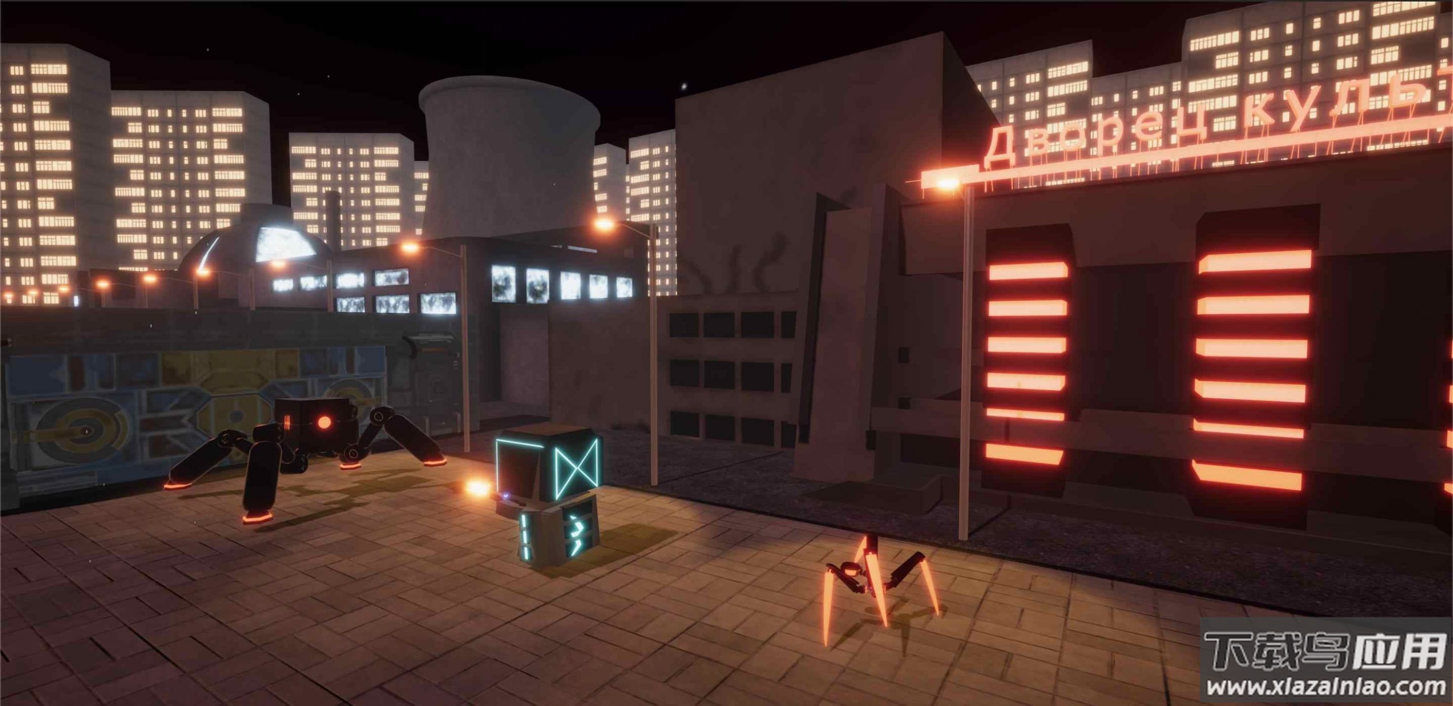 霓虹冲锋队游戏截图2