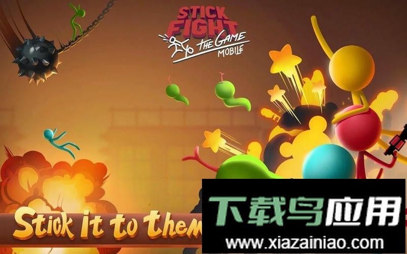 逗斗火柴人国际服最新版(stick fight the game)截图1