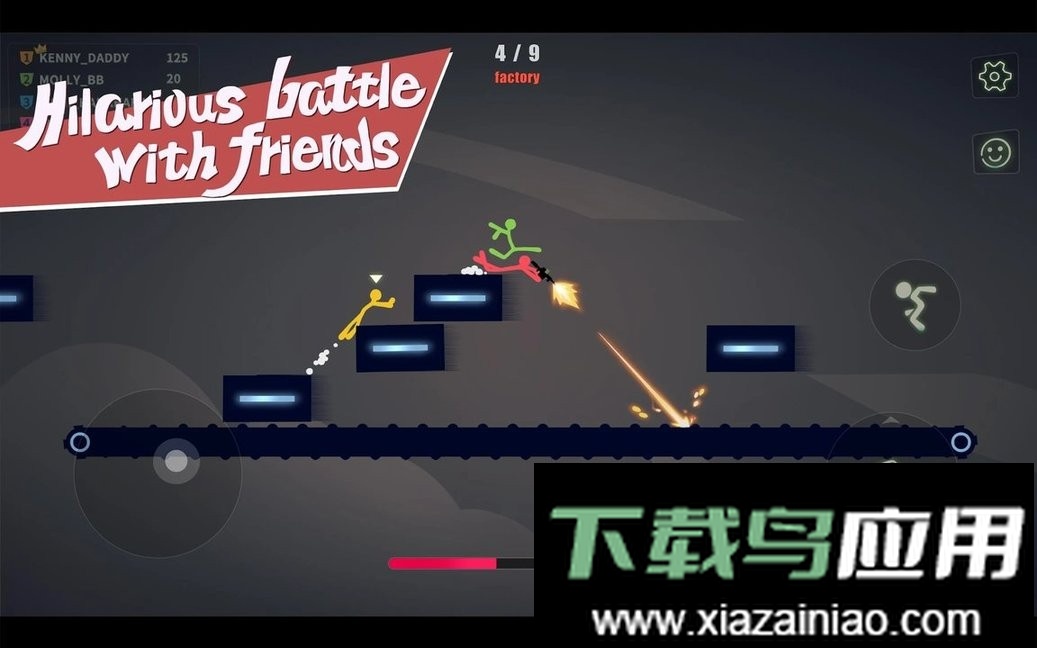 逗斗火柴人国际服最新版(stick fight the game)截图2