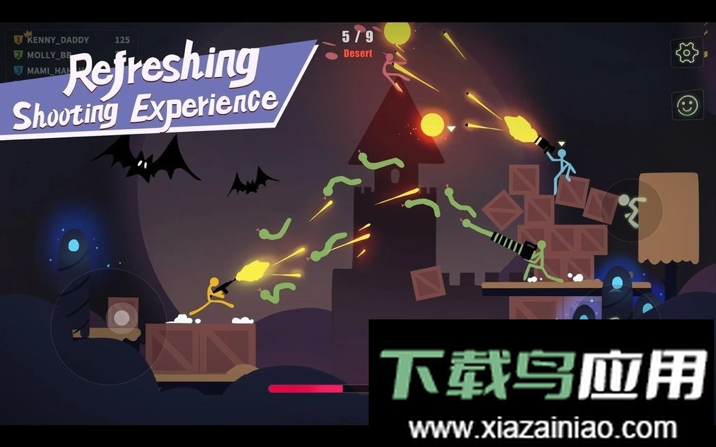 逗斗火柴人国际服最新版(stick fight the game)截图3