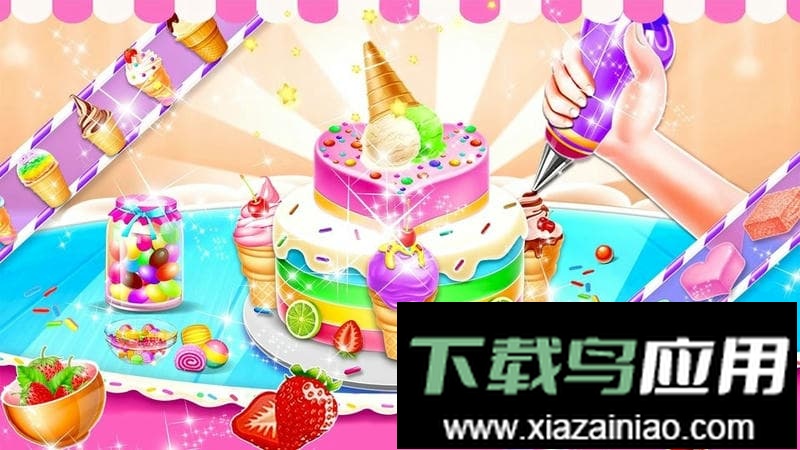 小仙女爱做蛋糕小游戏截图2