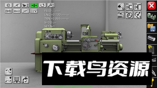 Lathe Simulator Lite四轴五轴机床模拟器手机版最新版截图1
