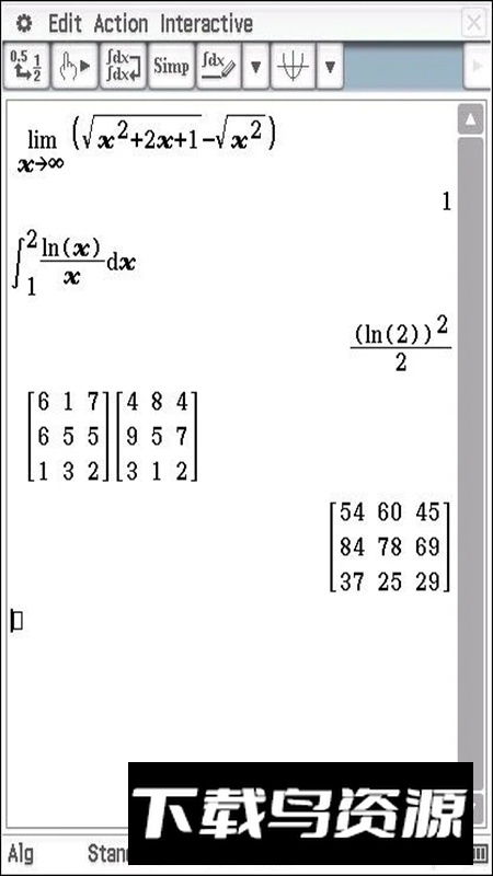 卡西欧fx-CG500计算器手机版apk最新版截图4