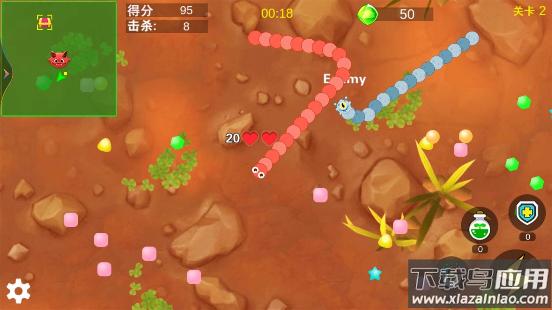 贪吃的蛇蛇最新版截图3