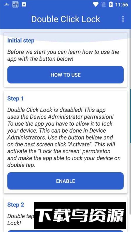 Double Click Lock双击锁屏屏幕软件手机版最新版截图2