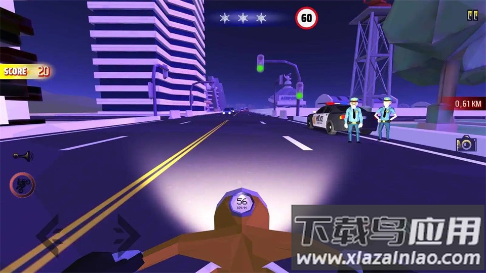 狂野的摩托车司机游戏(Moto Mad Racing)截图4