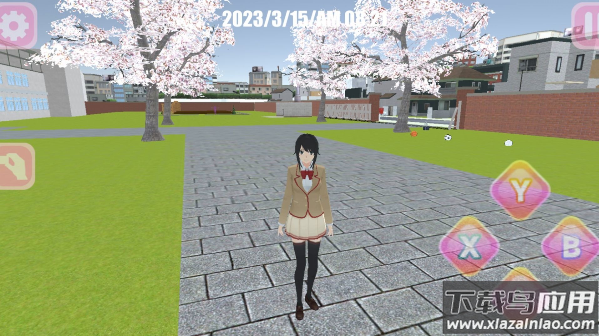 樱花女生校园生活游戏截图2
