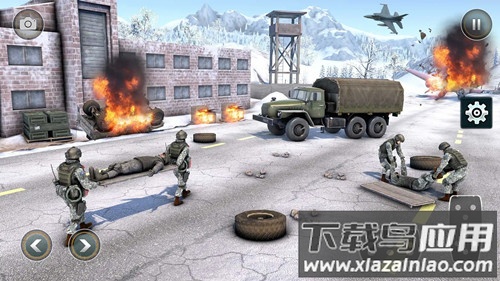 卡车模拟器军队3D游戏下载安装截图2