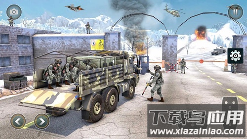卡车模拟器军队3D游戏下载安装截图4