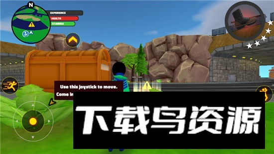 Stickman Superhero(火柴人超级英雄全部武器解锁版)最新版截图2