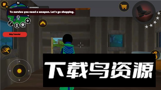 Stickman Superhero(火柴人超级英雄全部武器解锁版)最新版截图3