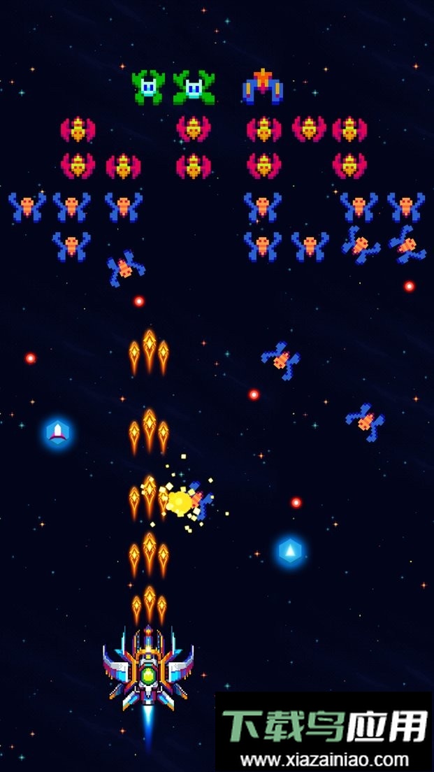 银河之战深空射手游戏(Space Shooter)最新版截图2