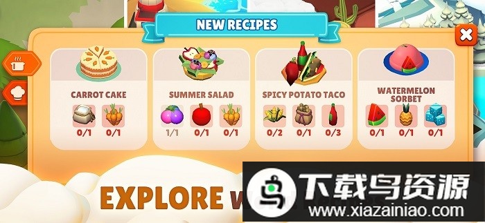 冒险大厨合并探险家官方版(Adventure Chef)最新版截图2