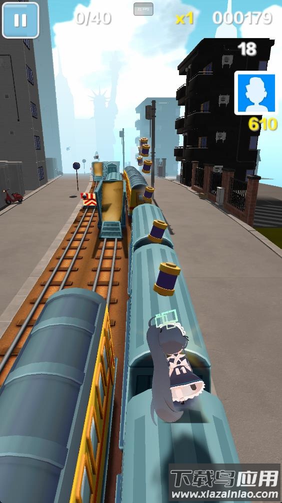 蔚蓝跑酷游戏最新版截图1