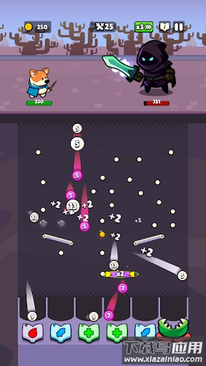 弹跳英雄游戏(弹跳英雄：柏青哥地下城)最新版截图1