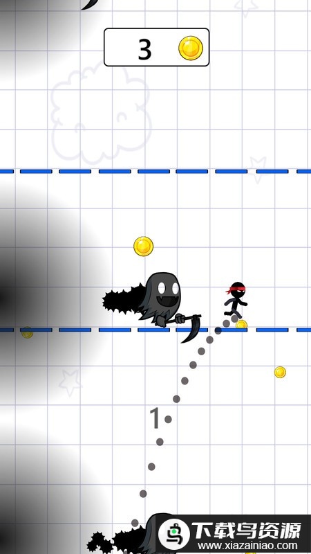 火柴人涂鸦跳跃游戏最新版截图1