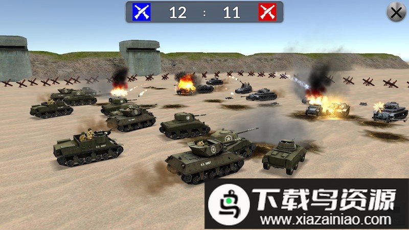 二战坦克对轰小游戏最新版截图2
