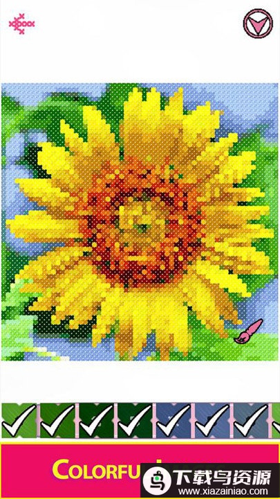 花朵十字绣游戏最新版截图2