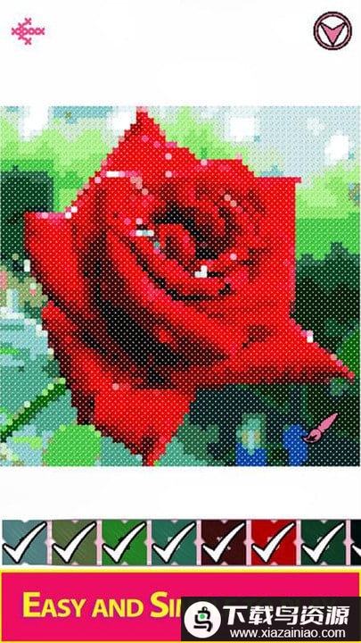 花朵十字绣游戏最新版截图4