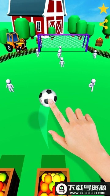 疯狂足球竞赛手机版截图1