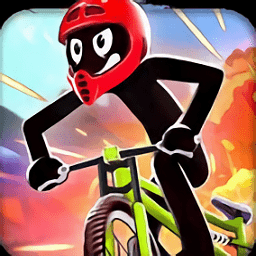 火柴人山地车游戏