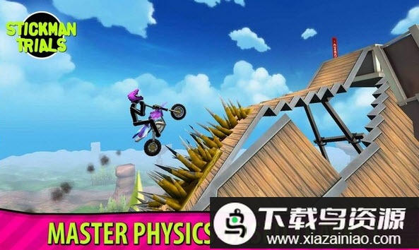 火柴人山地车游戏最新版截图2