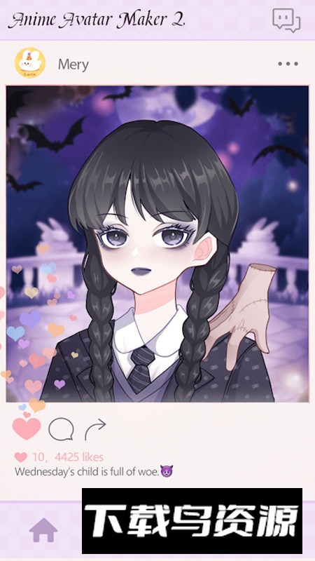 AnimeAvatar Maker2次元头像制作人2最新版截图2