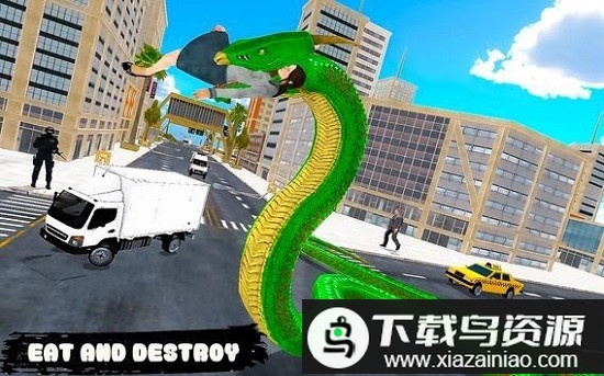 巨蛇狩猎模拟游戏最新版截图1