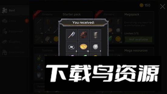 未知岛屿生存无限金币最新版最新版截图1