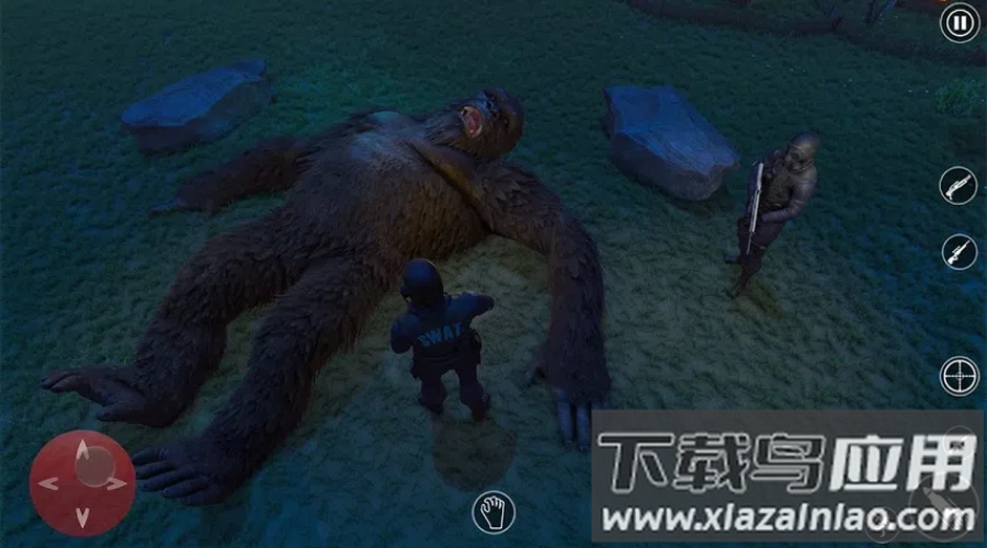 寻找大脚怪物射击游戏最新版截图1