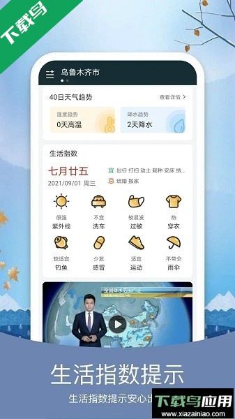 简洁天气预报app安卓版下载最新版截图1