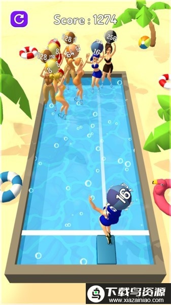 美少女合并2048最新版最新版截图1