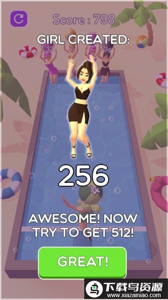 美少女合并2048最新版最新版截图3