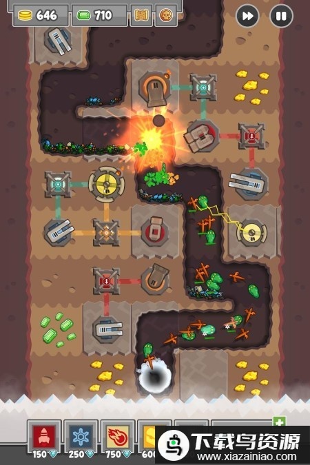 挖掘塔防最新版最新版截图2