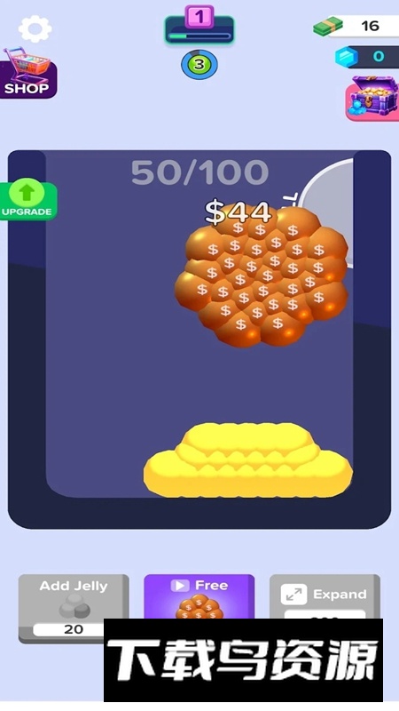 果冻融合游戏正版(Merge the Jelly)最新版截图1