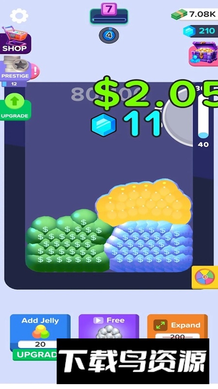 果冻融合游戏正版(Merge the Jelly)最新版截图5