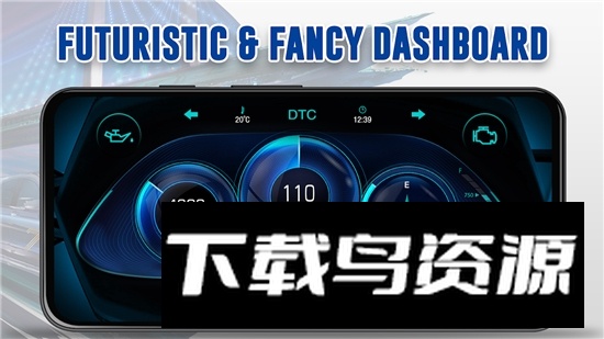 Speedometer One(手机实时行车速度显示app)最新版截图1