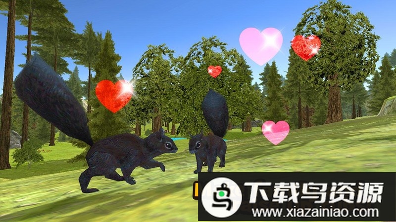 松鼠模拟器3d游戏最新版截图2