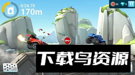 Hill Dash 2坡道狂飙2单人版最新版截图2